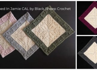 Wrapped In Jamie Blanket CAL Crochet Free Pattern - Afghan #Block; Square Free #Crochet; Patterns