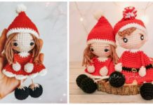 Amigurumi Pascuerita Doll Crochet Free Pattern- Crochet #Dolls; #Amigurumi; Free Patterns