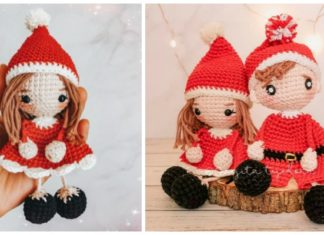 Amigurumi Pascuerita Doll Crochet Free Pattern- Crochet #Dolls; #Amigurumi; Free Patterns