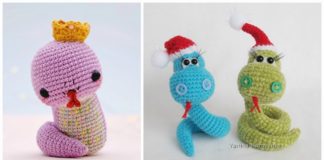 Amigurumi Snake Crochet Free Patterns - Amigurumi Zodiac Animal Crochet Free Patterns