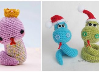 Amigurumi Snake Crochet Free Patterns - Amigurumi Zodiac Animal Crochet Free Patterns