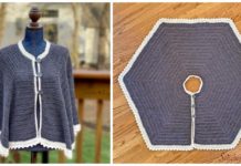Icing on the Cape Crochet Free Pattern - Women #Cape; Free #Crochet; Patterns