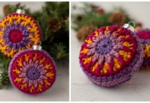 Vintage Christmas Ornament Crochet Free Pattern - Christmas Ornament Free #Crochet; Patterns