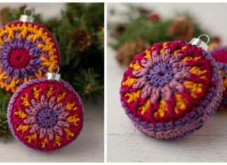 Vintage Christmas Ornament Crochet Free Pattern - Christmas Ornament Free #Crochet; Patterns