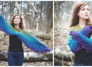 Wingspan Shawl Knitting Pattern - Women #Shawl; #Knitting; Patterns