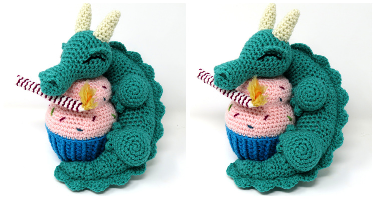 Amigurumi Birthday Dragon Crochet Free Pattern - Crochet &amp; Knitting