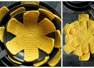 Pan Protectors Crochet Free Pattern