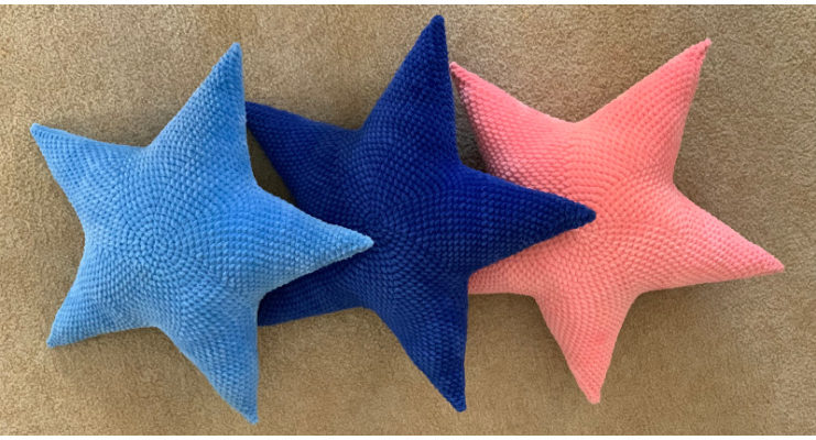 Star Pillow Crochet Free Patterns Star Pillow Crochet Free Patterns -Fun #Crochet Kids #Pillows Free Patterns