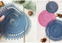 Tesla Doily Crochet Free Pattern - Decorative #Doily; Free #Crochet; Patterns