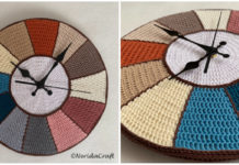 Wall Clock Crochet Free Pattern Wall Clock Crochet Free Pattern - Wall Home Decoration Free #Crochet Patterns