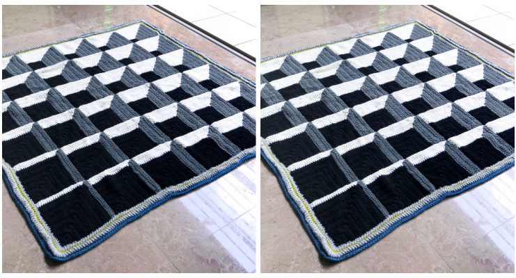 Cubine Blanket Crochet Free Pattern - #Granny; Square #Blanket; Free #Crochet; Patterns