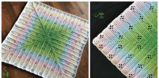 Firefly Blanket Crochet Pattern - #Granny; Square #Blanket; #Crochet; Patterns
