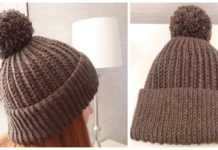 Seafarer's Cap Hat Crochet Free Pattern - Adult Beanie #Hat; #Crochet; Free Patterns
