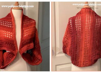 Fire Cracker Shrug Crochet Free Pattern - Women Sweater #Shrug; Free #Crochet; Patterns