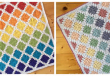 Spin Your Granny Square Blanket Crochet Pattern - #Granny; Square #Blanket; #Crochet; Patterns