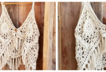 Boho Tank Top Crochet Free Pattern - Women Summer #Top Free #Crochet; Patterns