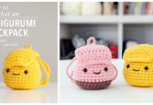 Amigurumi Backpack Crochet Free Pattern - #Amigurumi Mini Toys Free #Crochet Patterns