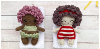Amigurumi Beach Bum Doll Crochet Free Pattern - Crochet #Dolls; #Amigurumi; Free Patterns