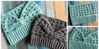 Lace Ear Warmer Crochet Free Pattern - Ear Warmer Headband Free Crochet Patterns