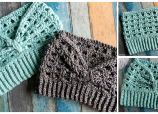 Lace Ear Warmer Crochet Free Pattern - Ear Warmer Headband Free Crochet Patterns