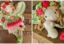 Melly Teddy Ragdoll Blossom Fairy Crochet Free Pattern - Crochet #Dolls; #Amigurumi; Free Patterns