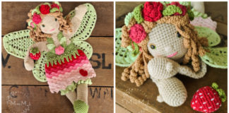 Melly Teddy Ragdoll Blossom Fairy Crochet Free Pattern - Crochet #Dolls; #Amigurumi; Free Patterns