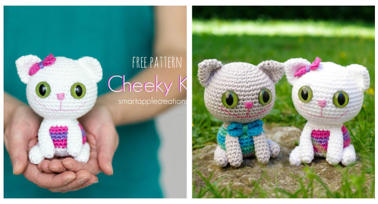 Amigurumi Cheeky Kitty Toy Crochet Free Pattern Amigurumi Cheeky Kitty Toy Crochet Free Pattern