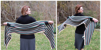 Arm Candy Super Scarf Wrap Crochet Free Pattern - Rectangle Long #Scarf; Free #Crochet; Patterns