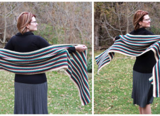 Arm Candy Super Scarf Wrap Crochet Free Pattern - Rectangle Long #Scarf; Free #Crochet; Patterns