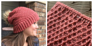 Back in Brugge Slouchy Beanie Crochet Free Pattern - Adult Beanie #Hat; #Crochet; Free Patterns