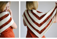 Mindfulness Shawl Crochet Free Pattern