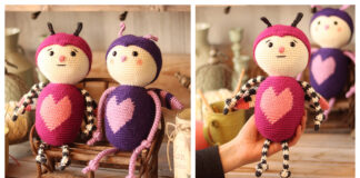 Amigurumi Love Bug Crochet Free Pattern