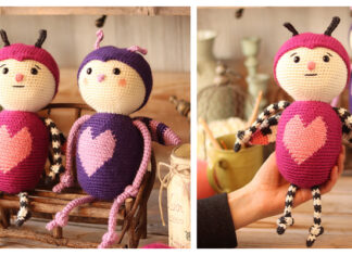 Amigurumi Love Bug Crochet Free Pattern