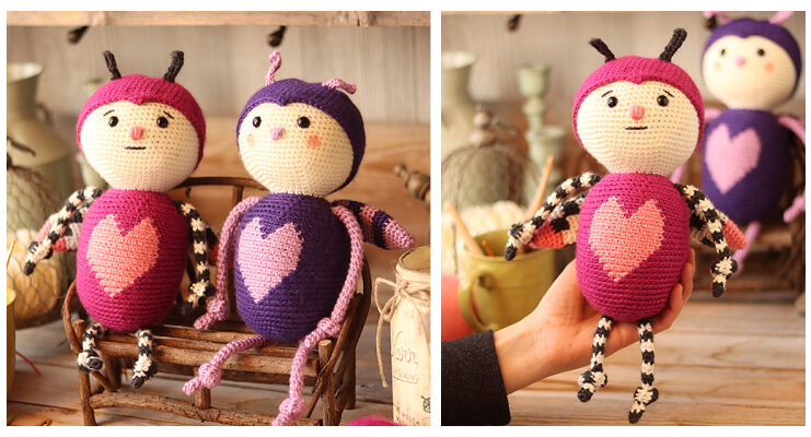 Amigurumi Love Bug Crochet Free Pattern