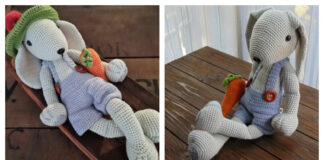 Amigurumi MellyGurumi Bellamy Bunny Crochet Pattern CAL FREE Image and Free Pattern By 31st -March