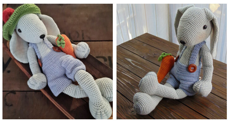 Amigurumi MellyGurumi Bellamy Bunny Crochet Pattern CAL FREE Image and Free Pattern By 31st -March