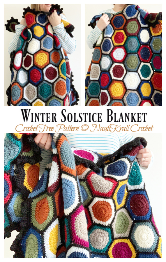 Winter Solstice Blanket Crochet Free Pattern