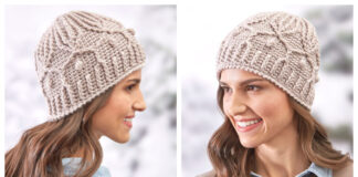 Winter Trellis Hat Crochet Free Pattern