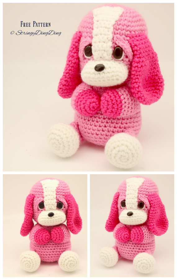 Amigurumi Dog Beagle Crochet Free Pattern