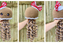 Amigurumi Gingerbread Jellyfish Crochet Free Pattern