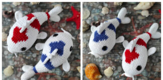 Amigurumi Koi Carp Fish Crochet Pattern