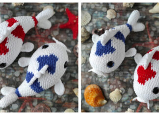 Amigurumi Koi Carp Fish Crochet Pattern