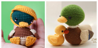 Amigurumi Mallard Duck Crochet Patterns