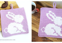 Bunny Potholder Crochet Free Pattern