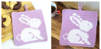 Bunny Potholder Crochet Free Pattern