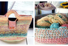 Stashbuster Project Bag Crochet Free Pattern