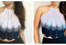 Summer Clam Top Crochet Pattern