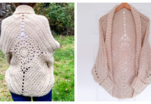 Dream Catcher Cardigan Crochet Free Pattern
