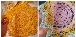 Lubava Lace Doily Crochet Free Pattern