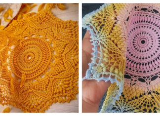 Lubava Lace Doily Crochet Free Pattern